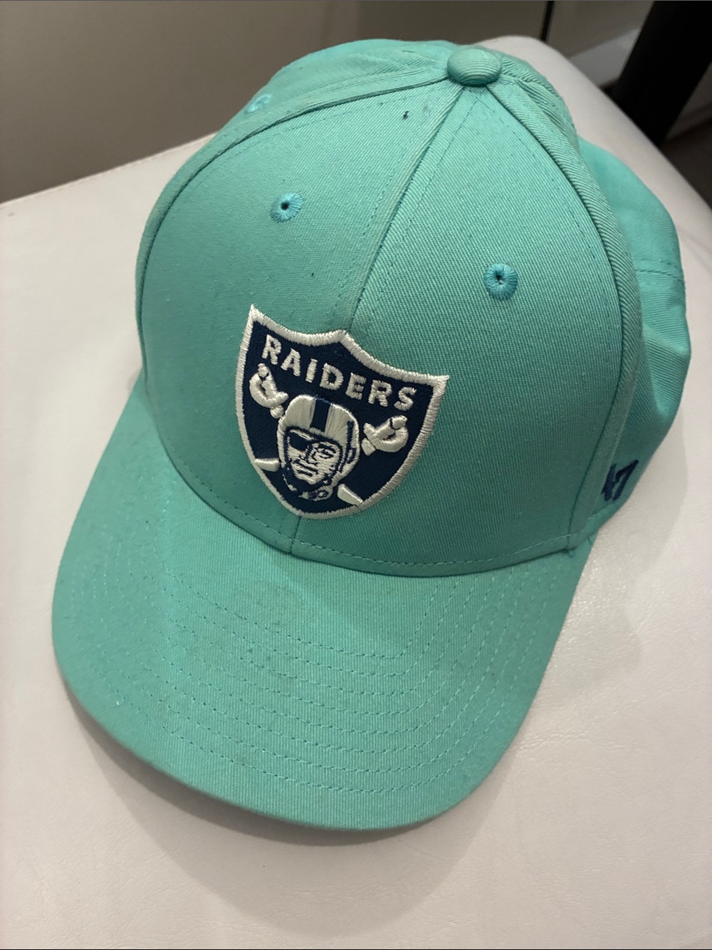 Riders by 47 mens raiders Baseball Cap - nfl- like new superbowl hat-